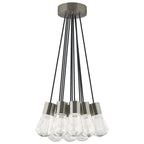 ModernRail Pendant, 8-Light, Aged Brass, 13"W (700MDP3GRR 70DR3LA)