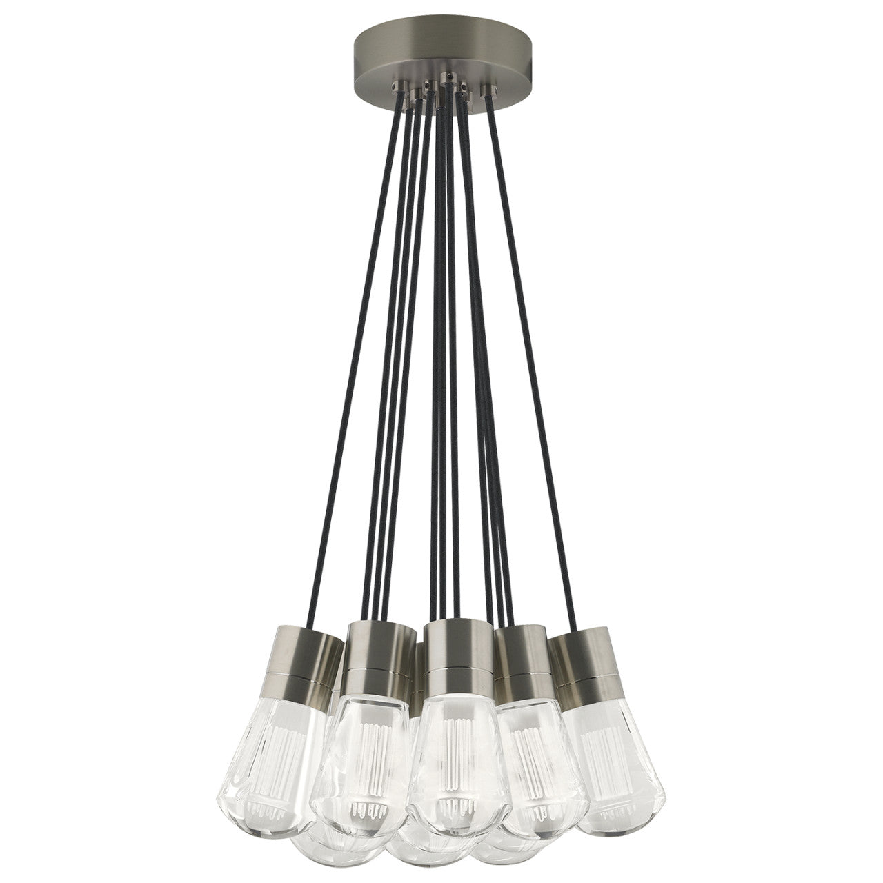 ModernRail Pendant, 8-Light, Aged Brass, 13"W (700MDP3GRR 70DR3LA)