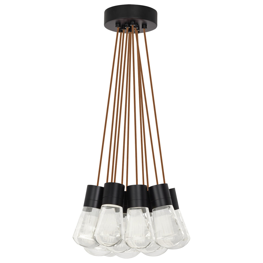 Alva Pendant, 11-Light, LED, Satin Nickel, 18"W (700TDALVPMC11IS-LEDWD 70E7JRT)