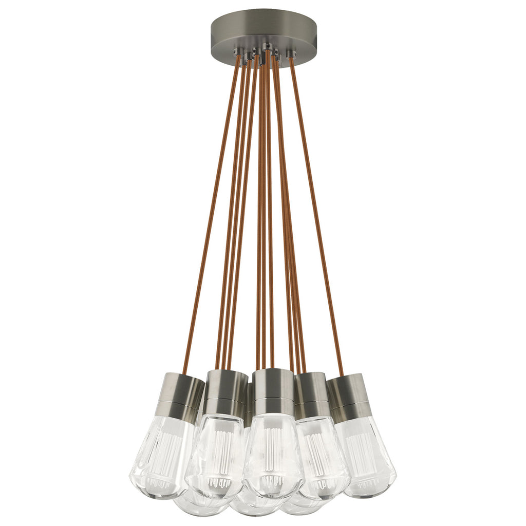 Alva Pendant, 11-Light, LED, Black, 18"W (700TDALVPMC11OB-LEDWD 70E7JRW)