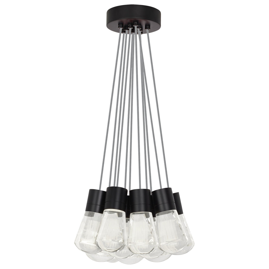 Alva Pendant, 11-Light, LED, Black, 18"W (700TDALVPMC11PB-LED922 70E7JT3)