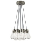Alva Pendant, 11-Light, LED, Satin Nickel, 18"W (700TDALVPMC11RS-LEDWD 70E7JTM)