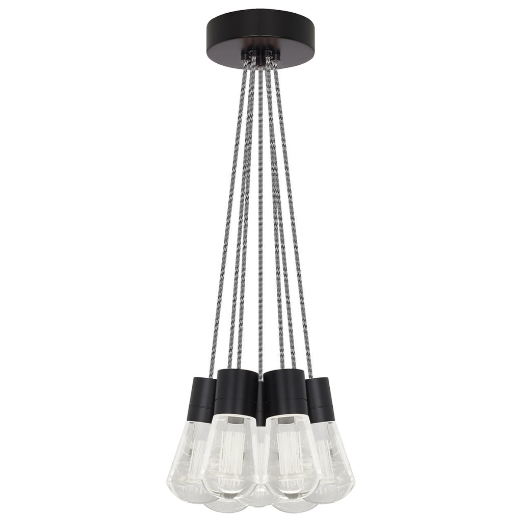Alva Pendant, 11-Light, LED, Satin Nickel, 18"W (700TDALVPMC11US-LED922 70E7JTV)