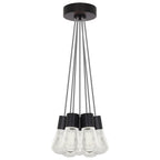 Alva Pendant, 11-Light, LED, Satin Nickel, 18"W (700TDALVPMC11YS-LEDWD 70E7KPL)