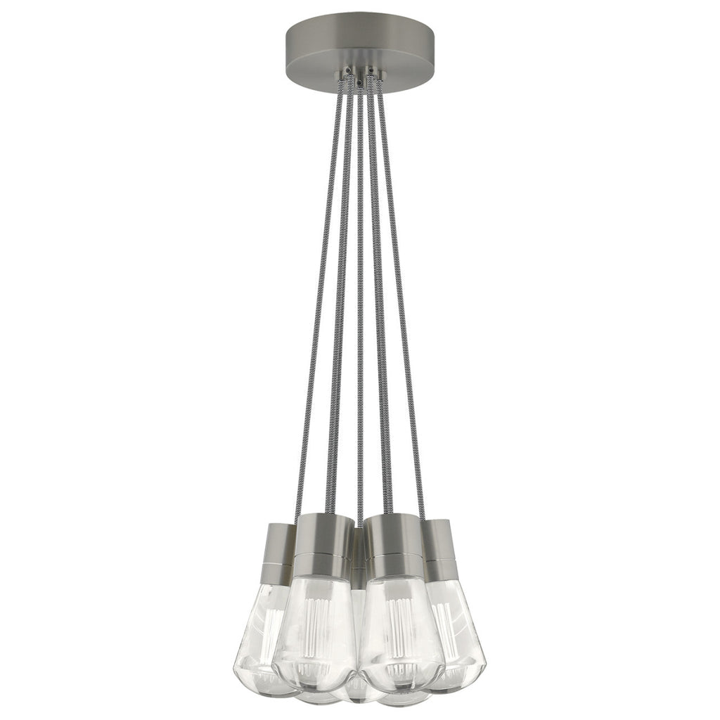 Alva Pendant, 11-Light, LED, Satin Nickel, 18"W (700TDALVPMC11US-LED922 70E7JTV)