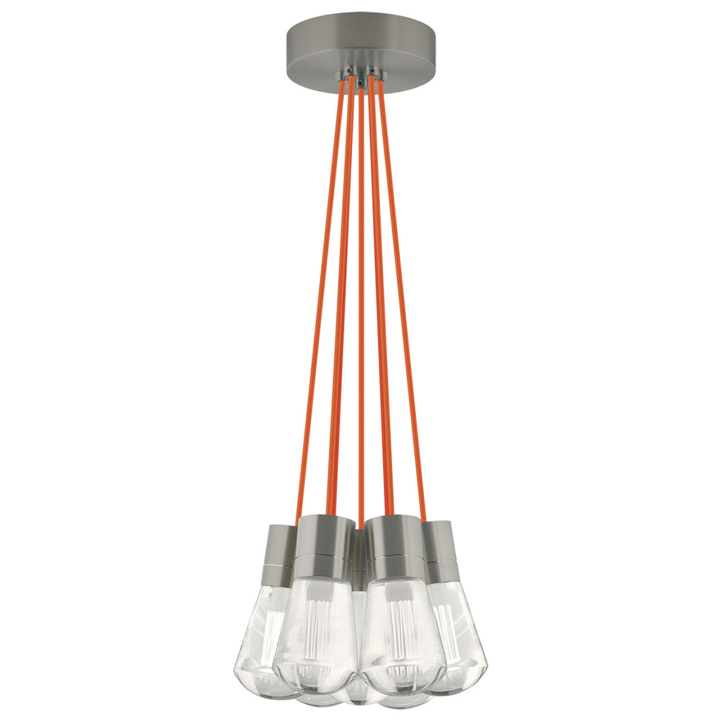 Alva Pendant, 11-Light, LED, Satin Nickel, 18"W (700TDALVPMC11YS-LED922 70E7KPJ)