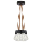 Alva Pendant, 7-Light, LED, Satin Nickel, 14"W (700TDALVPMC7BS-LED922 70E7KT2)