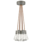 Alva Pendant, 7-Light, LED, Black, 14"W (700TDALVPMC7OB-LEDWD 70E7KTH)