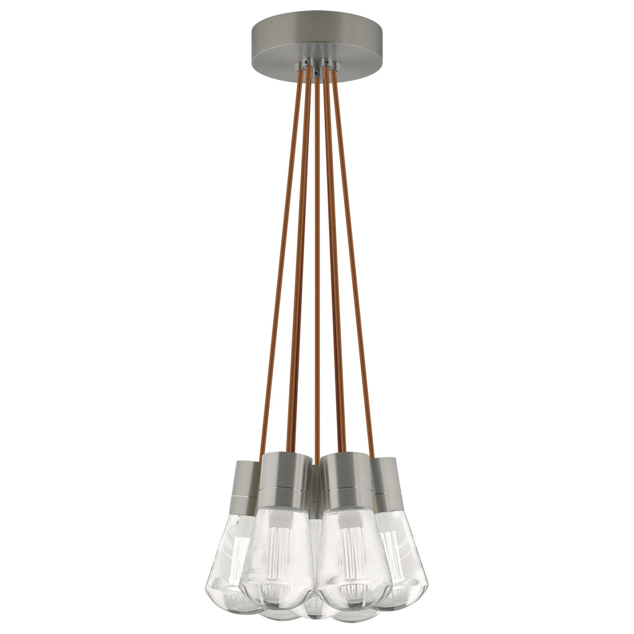 Alva Pendant, 7-Light, LED, Black, 14"W (700TDALVPMC7OB-LED930 70E7KTG)
