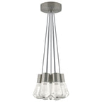 Alva Pendant, 7-Light, LED, Satin Nickel, 14"W (700TDALVPMC7RS-LEDWD 70EACKW)
