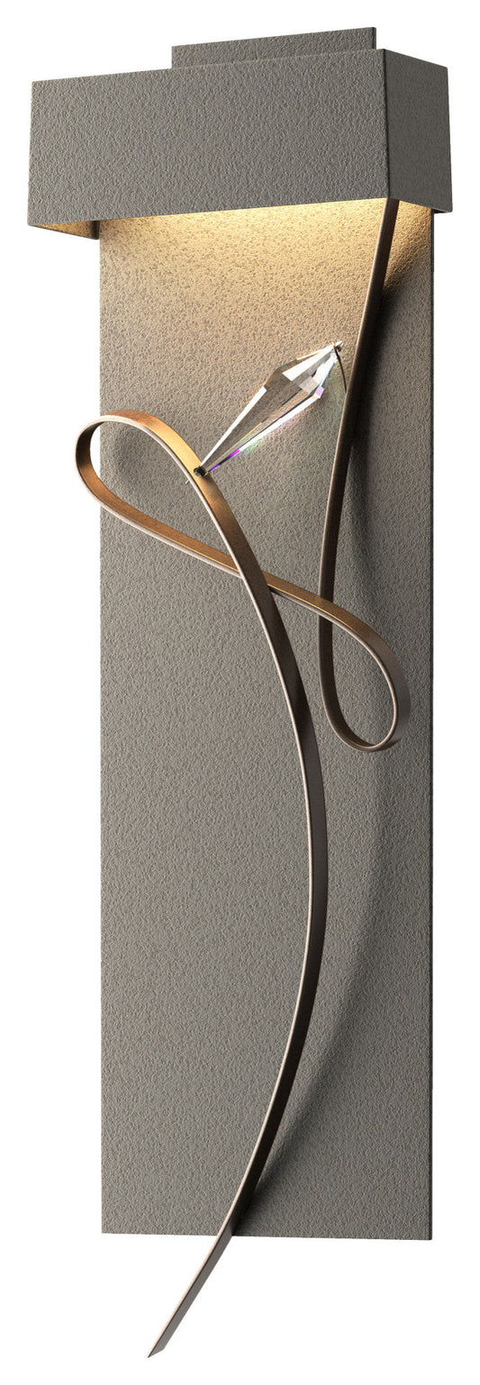 Rhapsody LED Sconce, Natural Iron With Bronze AccentBy Synchronicity