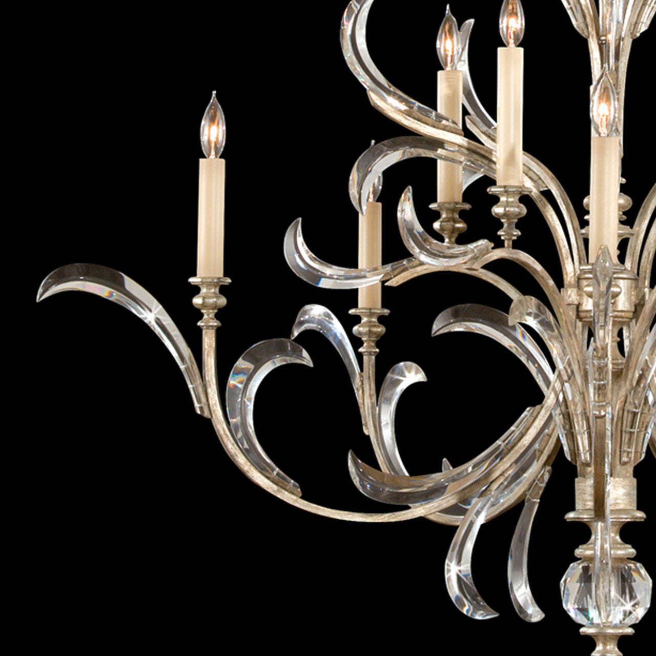 Beveled Arcs Chandelier