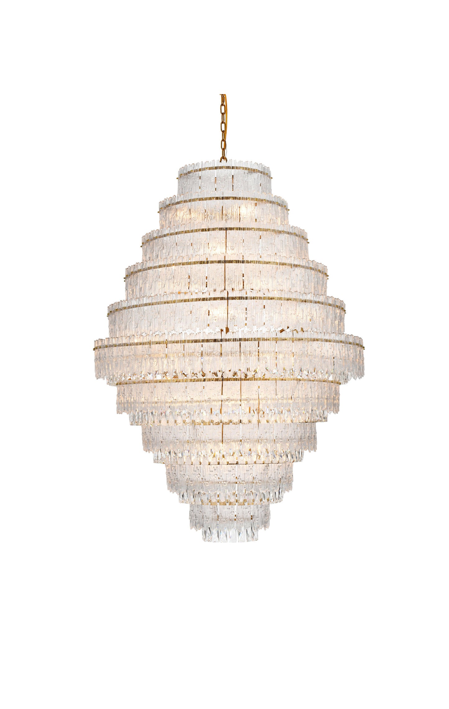 Home Living 42" Chandelier, Satin GoldBy Home Living