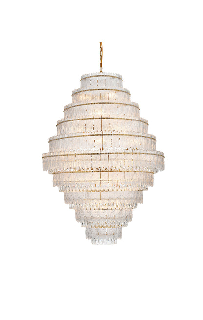 Home Living 42" Chandelier, Satin GoldBy Home Living
