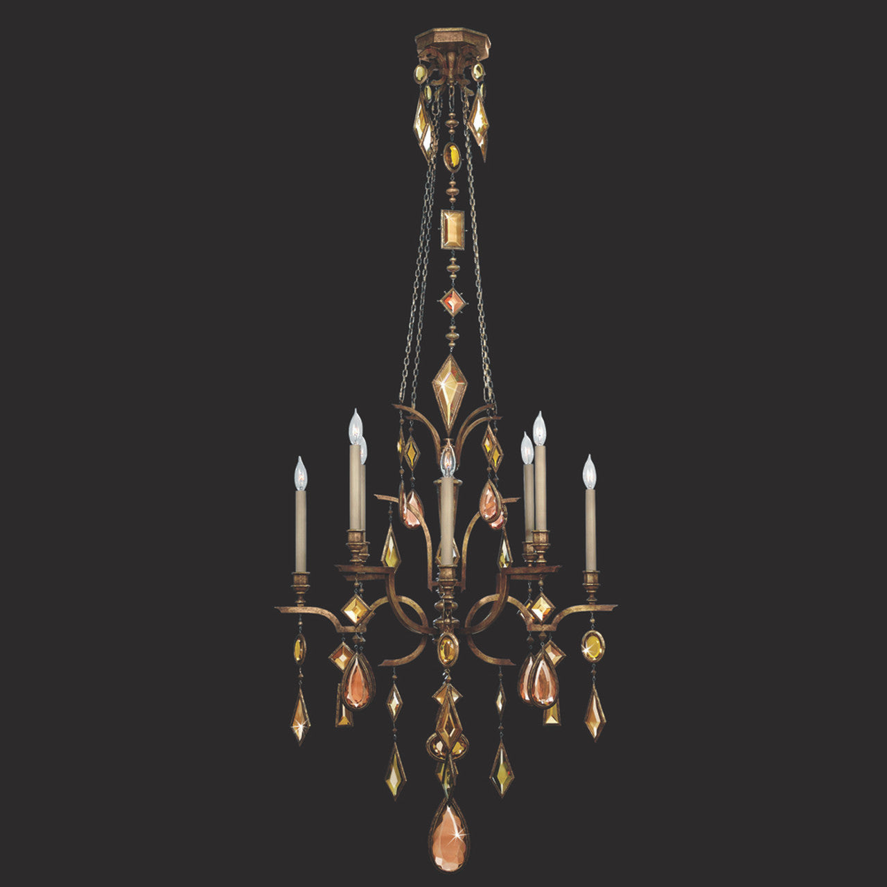 Encased Gems Chandelier