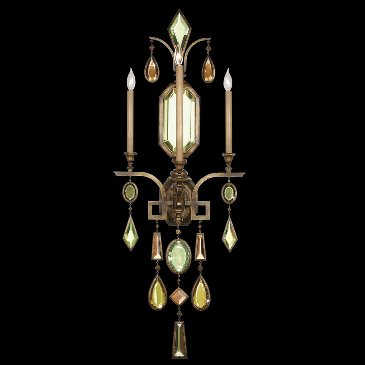 Encased Gems Wall Sconce