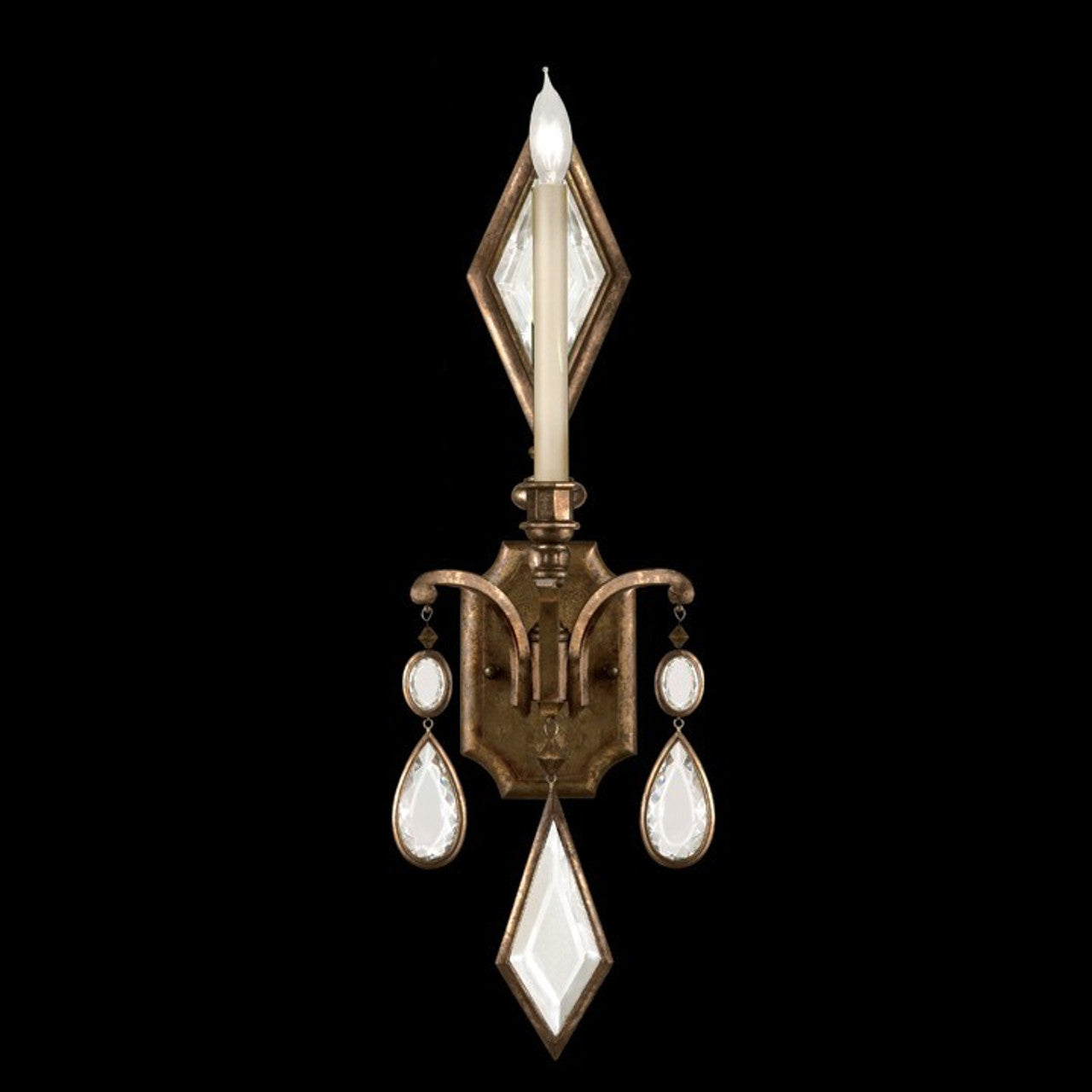 Encased Gems Wall Sconce