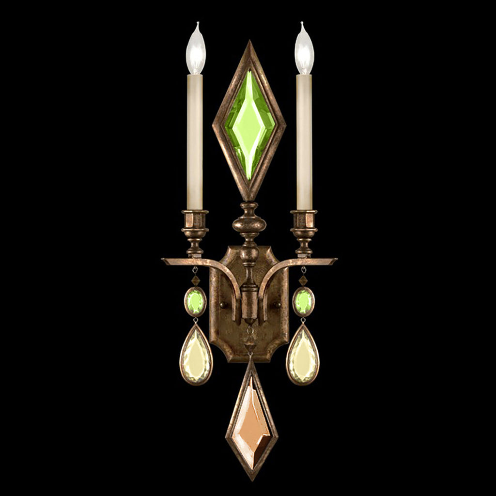 Encased Gems Wall Sconce