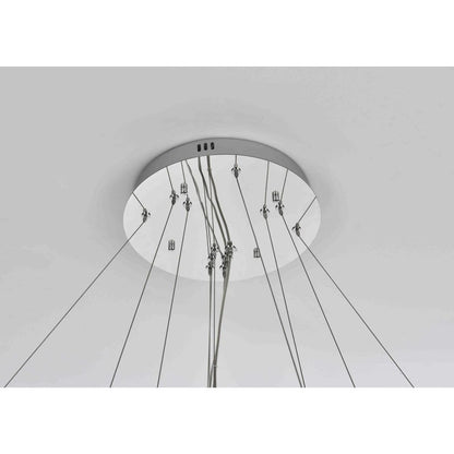 Bowen 3 Light Chandelier, ChromeBy Elegant Furniture & Lighting