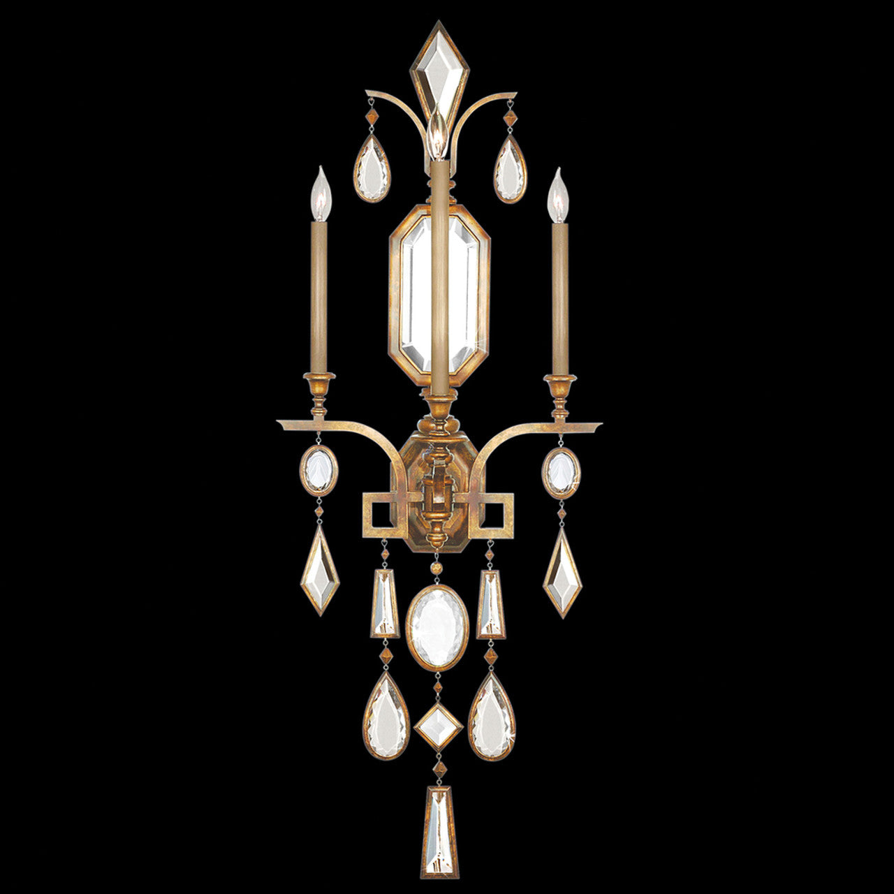 Encased Gems Wall Sconce