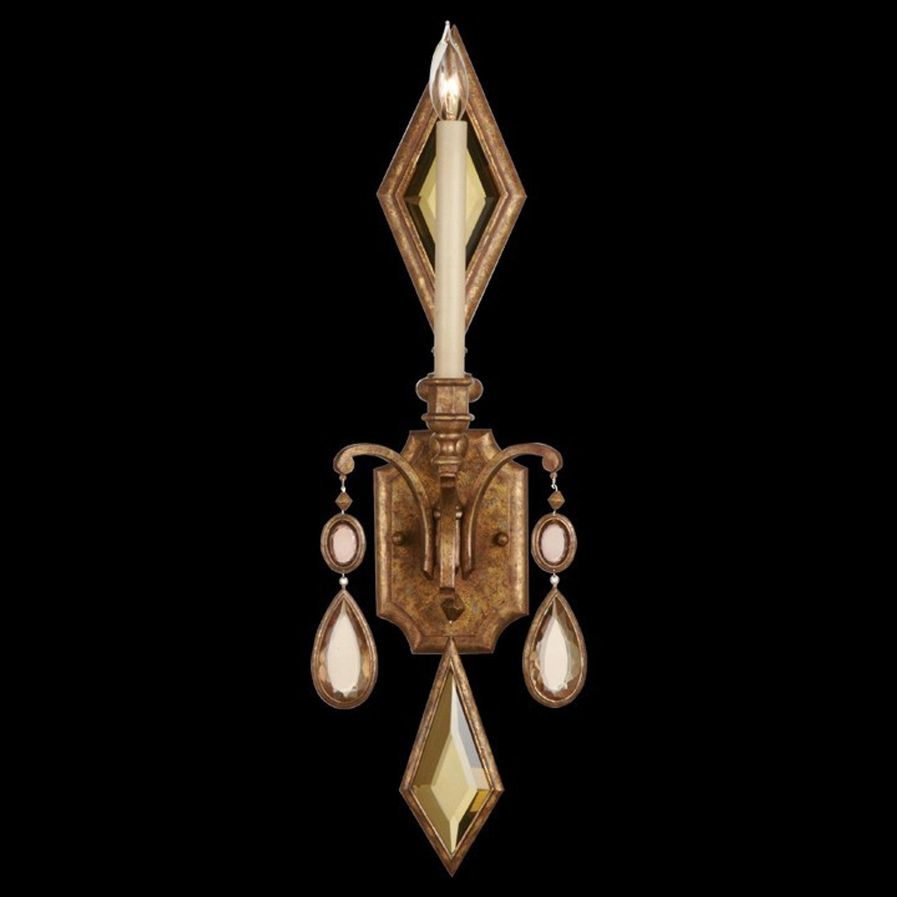 Encased Gems Wall Sconce