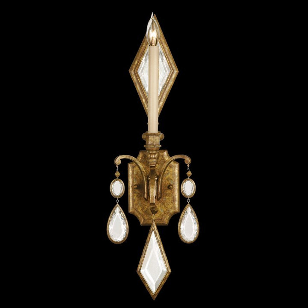 Encased Gems Wall Sconce