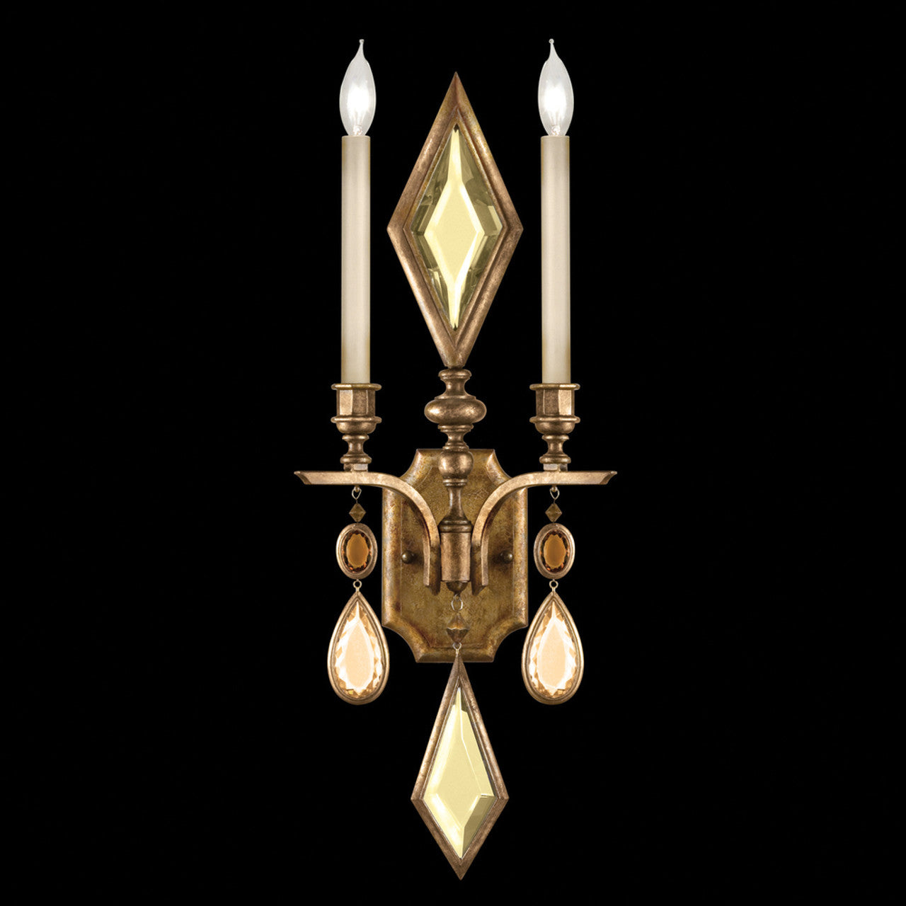 Encased Gems Wall Sconce