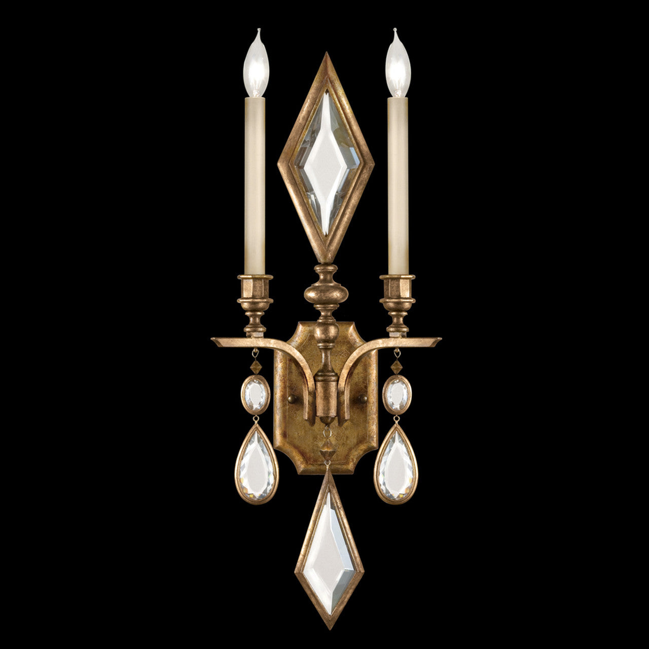 Encased Gems Wall Sconce