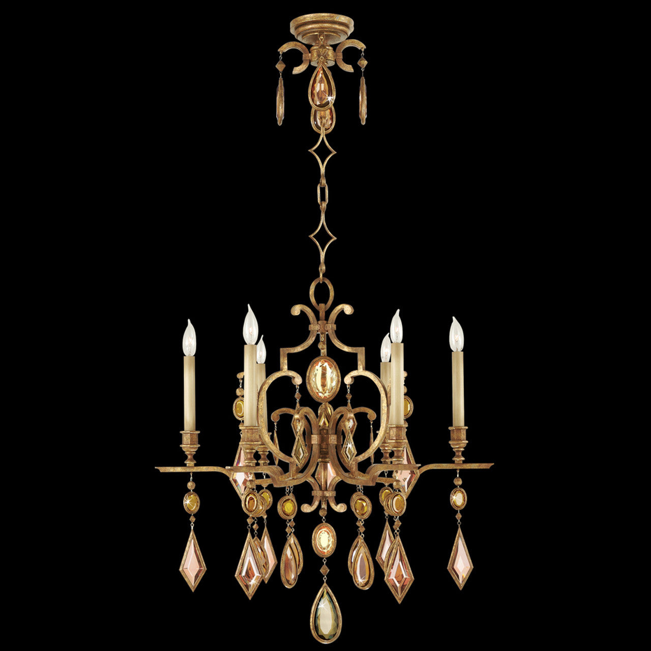 Encased Gems Chandelier