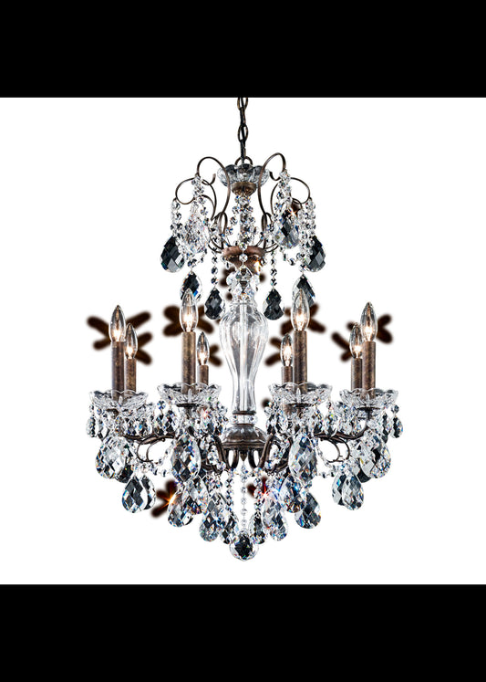 Renaissance 6-Light Close to Ceiling in French Gold With Clear Heritage CrystalBy Schonbek