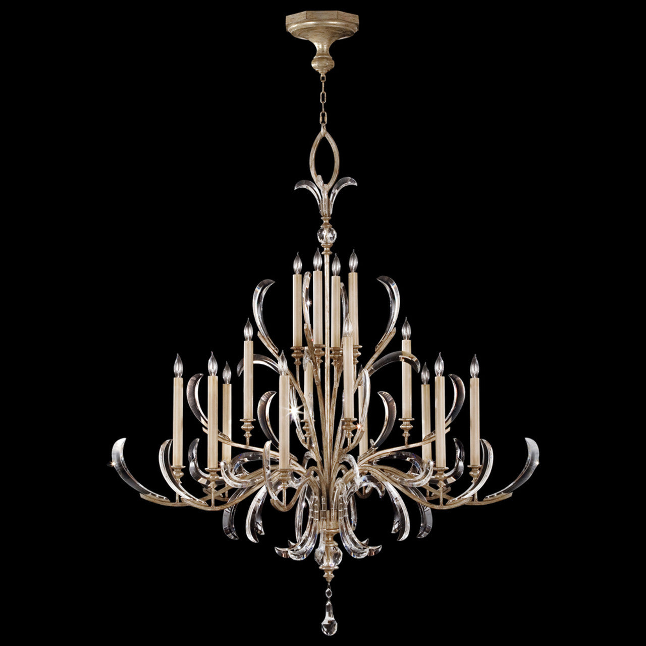 Beveled Arcs Chandelier