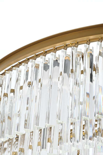 Elegant Lighting Sydney 48" Spiral Crystal ChandelierBy Elegant Furniture & Lighting