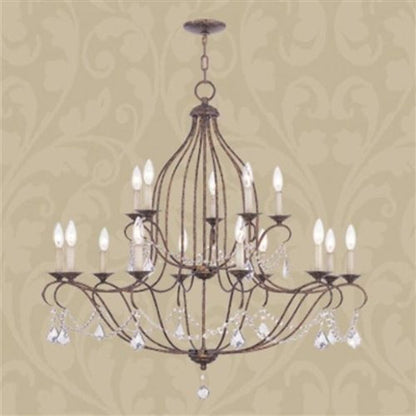 Livex Lighting 15 Light Vbr Chandelier - 6429-71By Livex Lighting Inc.