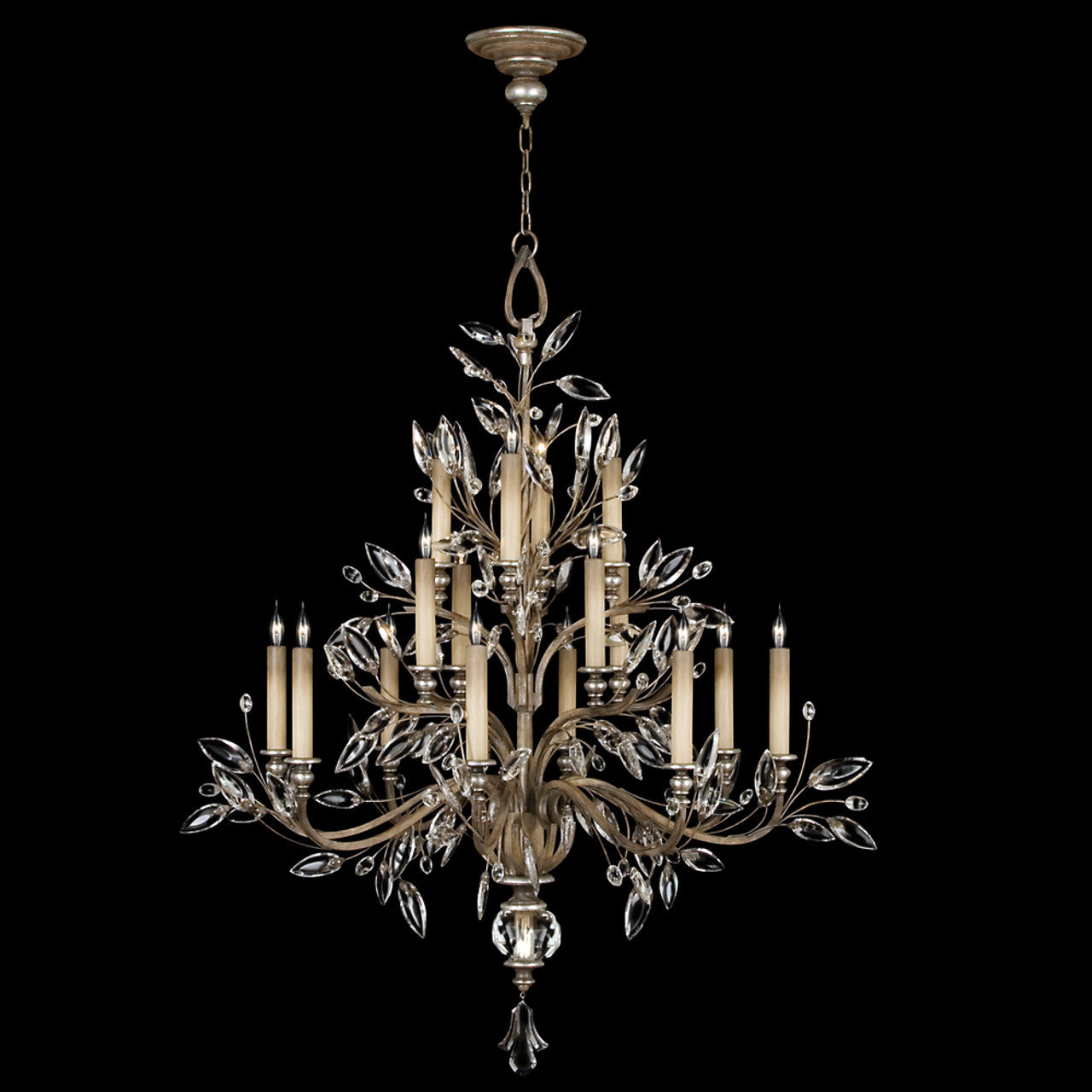 Crystal Laurel Chandelier