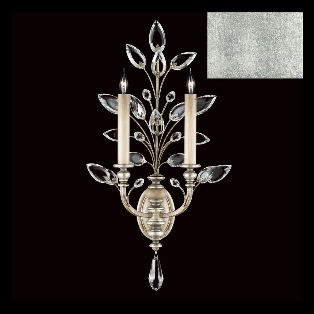 Crystal Laurel Wall Sconce