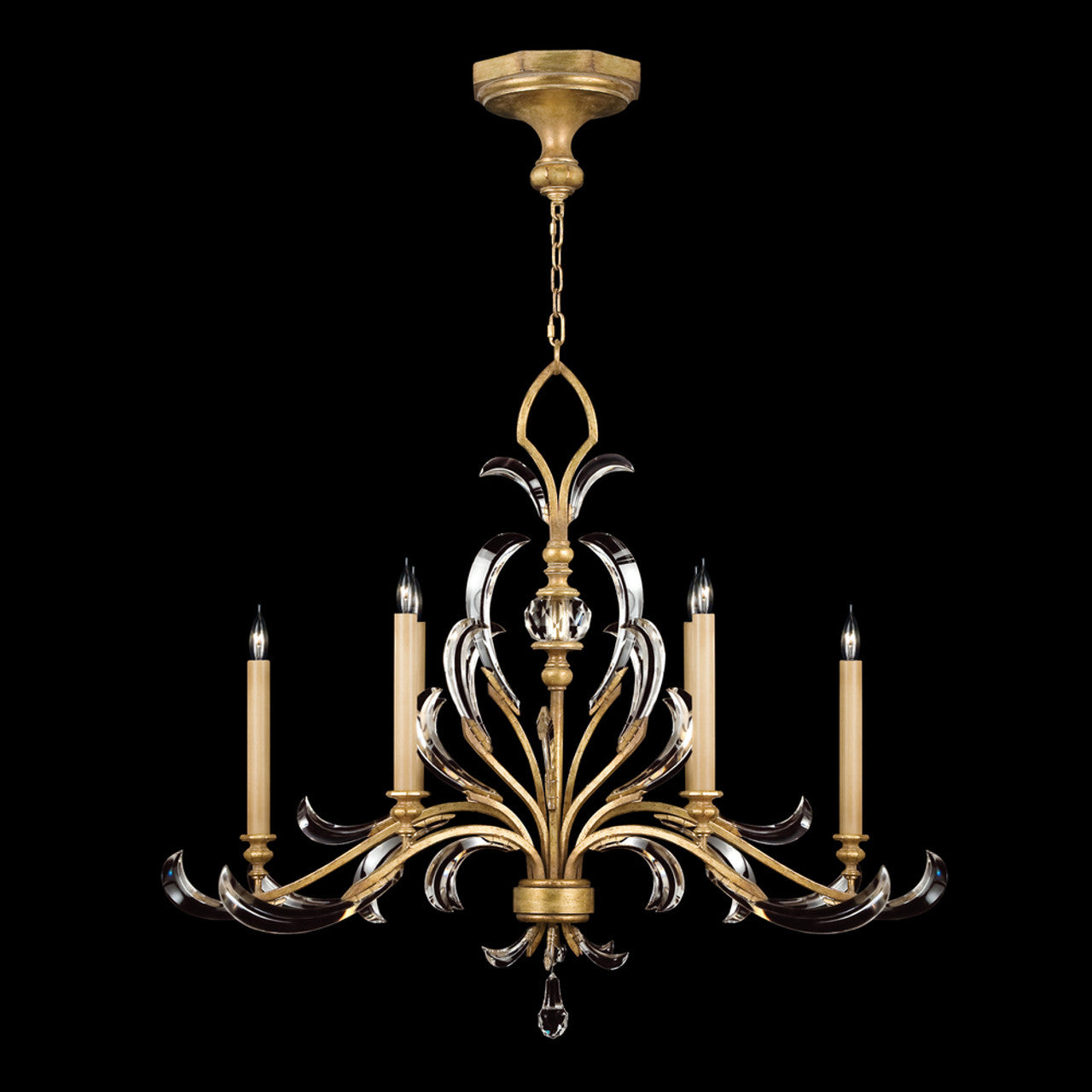 Crystal Laurel Chandelier