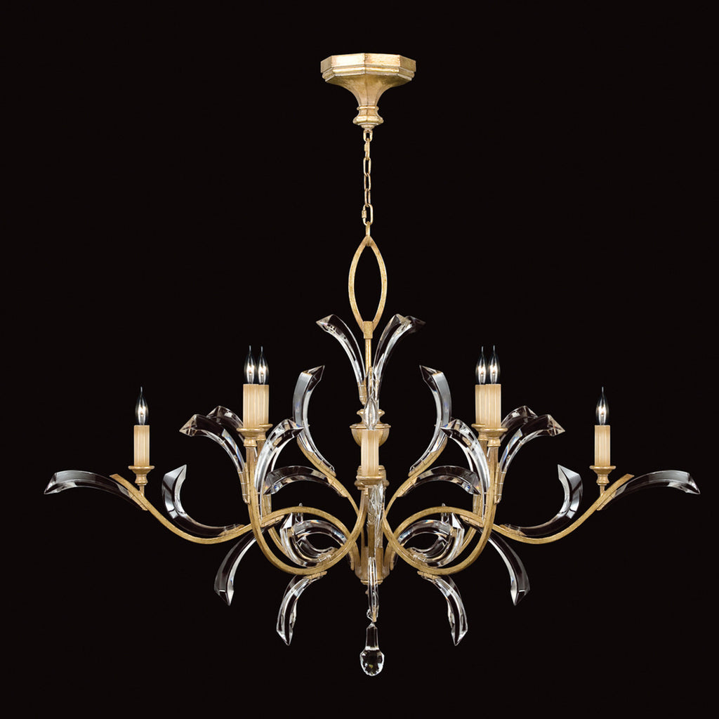 Beveled Arcs Chandelier