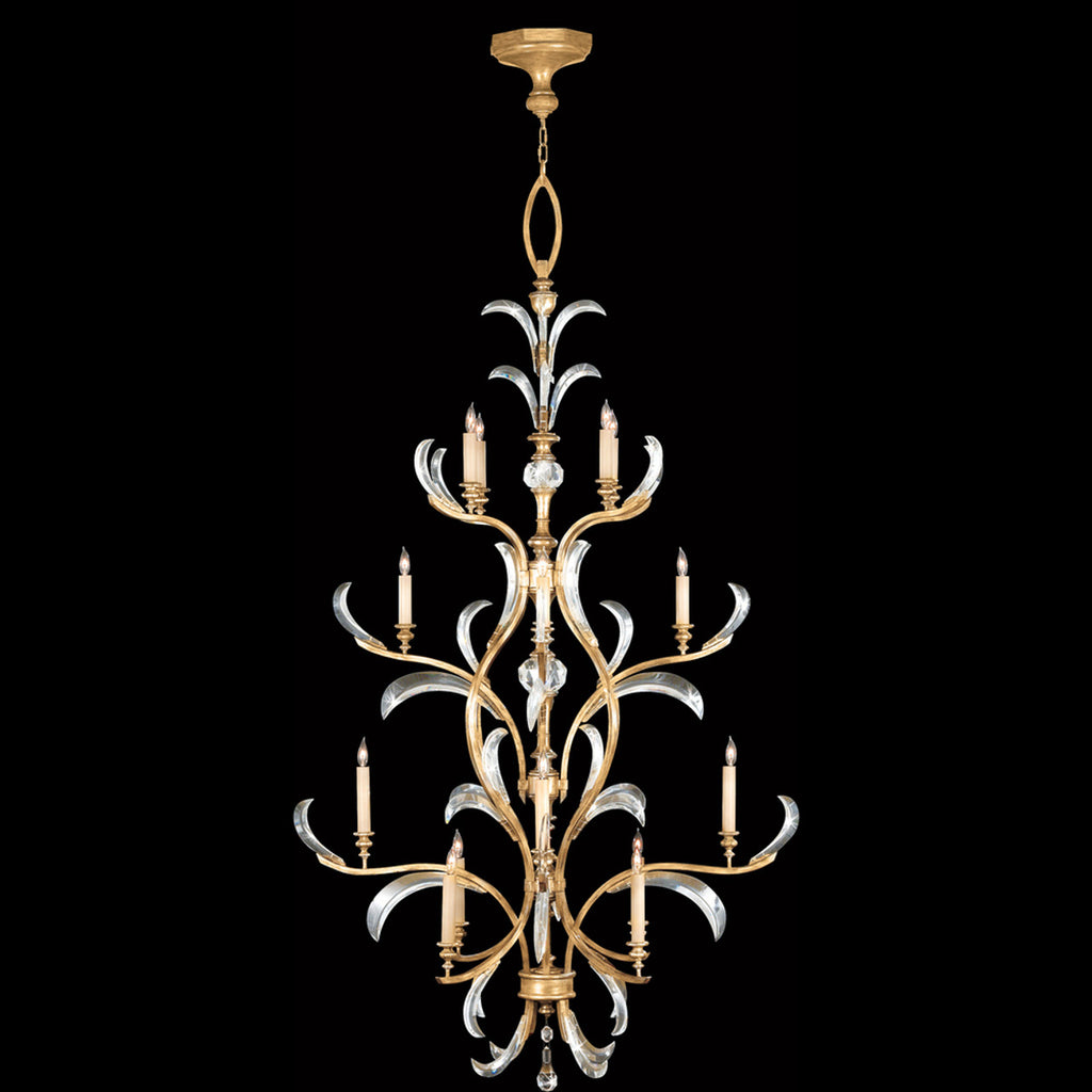 Beveled Arcs Chandelier