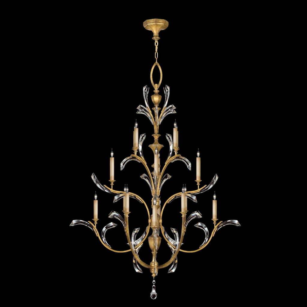 Beveled Arcs Chandelier