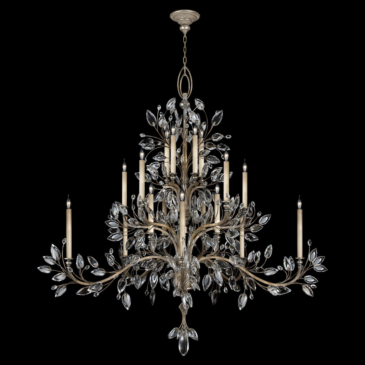 Crystal Laurel Chandelier