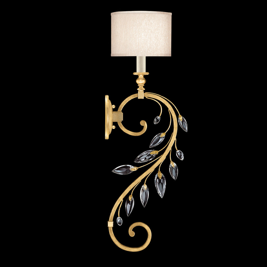 Crystal Laurel Wall Sconce
