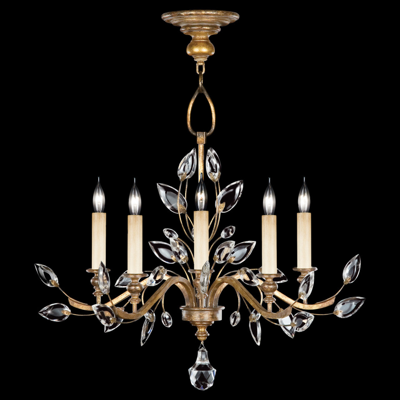 Crystal Laurel Chandelier