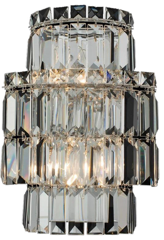 Ada Livelli Wall Sconce, Crystal EleganceBy KALCO LIGHTING