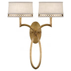Crystal Laurel Wall Sconce