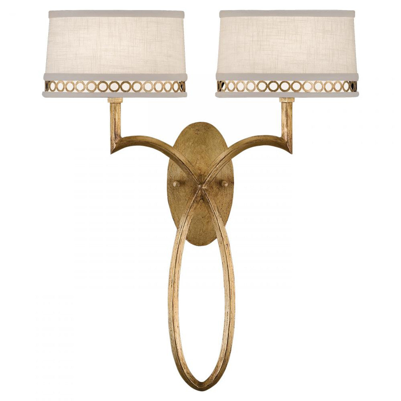 Crystal Laurel Wall Sconce