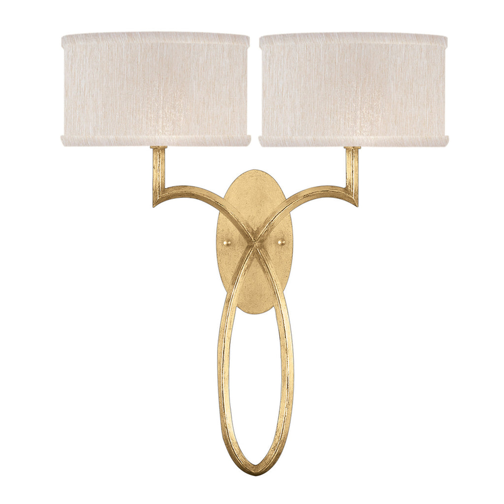 Crystal Laurel Wall Sconce