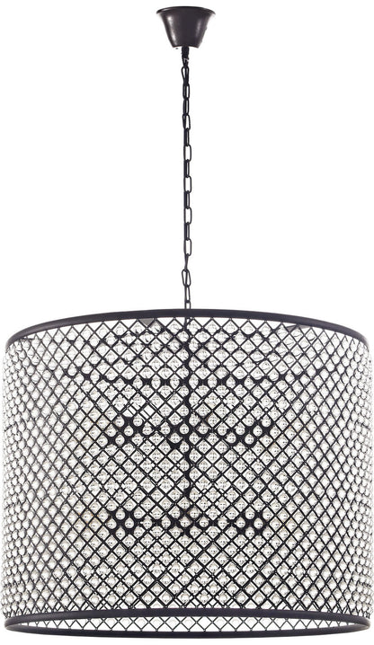 Hambleton Chandelier - Brown, 12By Evans & Londeen