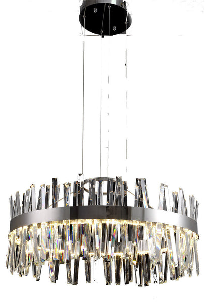 Beautiful Things Lighting Hammered Crystal Full Ring LED Chandelier BTL004By Beautiful Things Lighting
