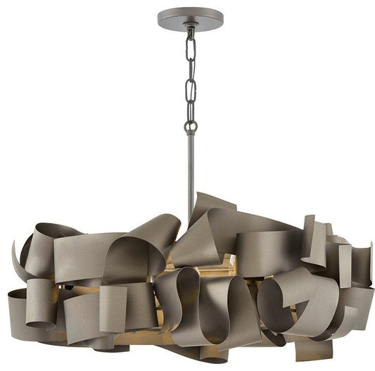 Ferro Modern Chandelier, GrayBy Morsale.com