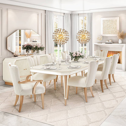Pendant 18-Light Round Crystal Chandelier - GoldBy Michael Amini